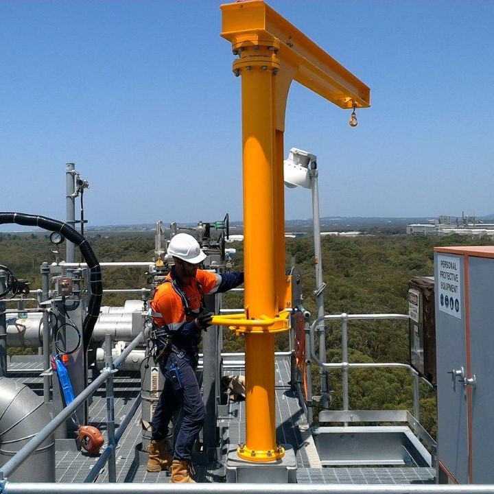 Engineering design and certification of davit cranes Advitech