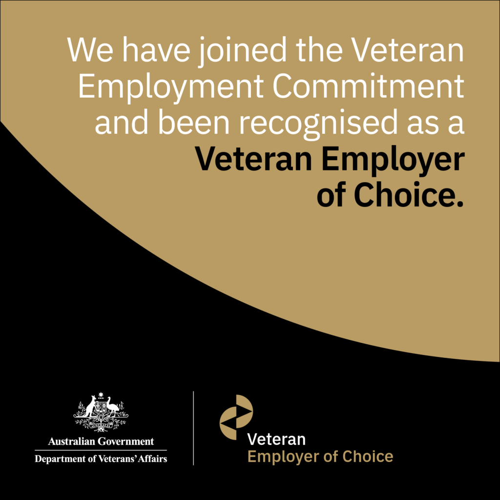 Veteran Employer of Choice badge