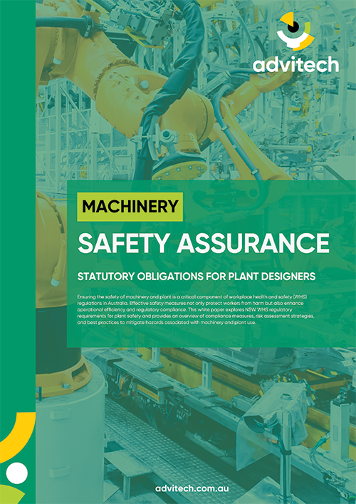 Machinery safety assurance white paper cover