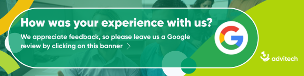 Advitech google review invitation