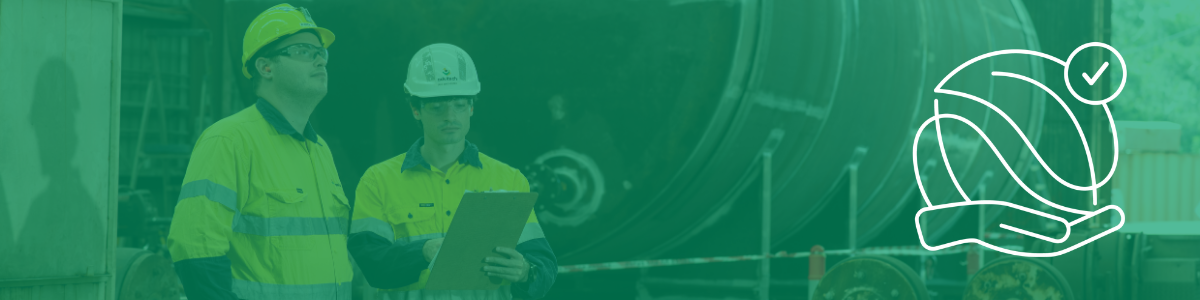 Operating industrial site